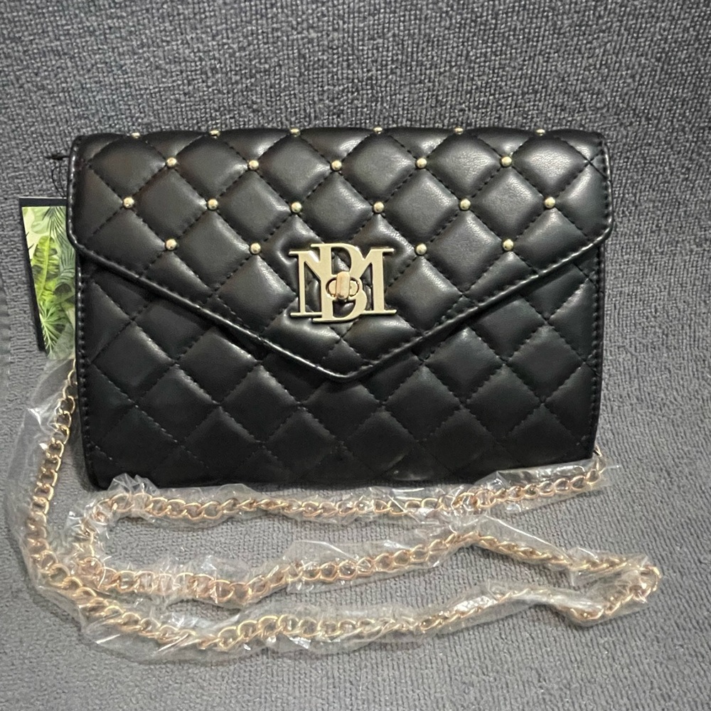 Diamond Quilt Convertible Crossbody Bag